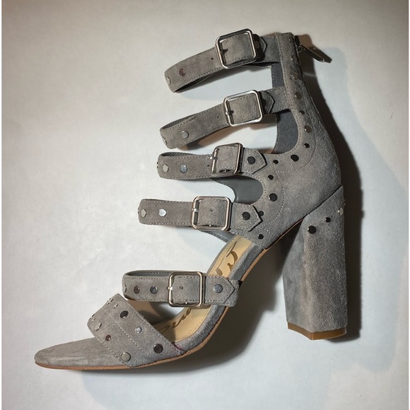 ***NWT***Sam Edelman Suede Sandals - Picture 2 of 7